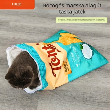 Határokon átnyúló macskafészek hálózsák hangpapír gyapjúval bélelt meleg macskafészek macska hálózsák macska puha fészek macska ősz és tél