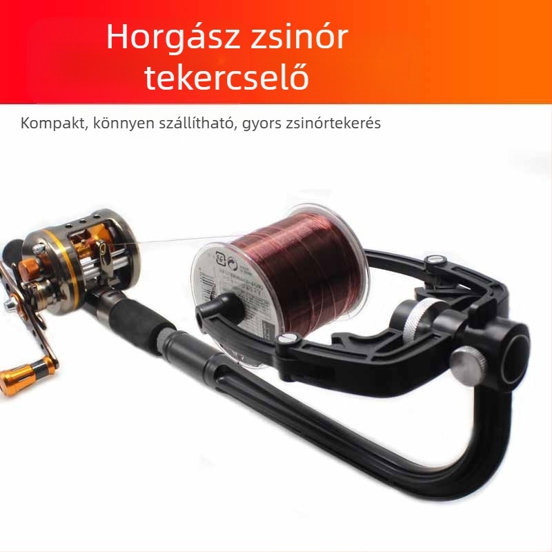 Horgászzsinór tekercselő halkerék tekercselő horgászzsinór orsó tekercselő légyhorgászat tekercselő kötöző cérna eszköz