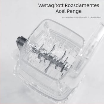 Jéggyaluk Háztartási Kis Simító Gép Granulált Homokjég Zúzott Jég Kereskedelmi Istálló Jégeső Jégkészítő Kézi Jégzúzalék Gép