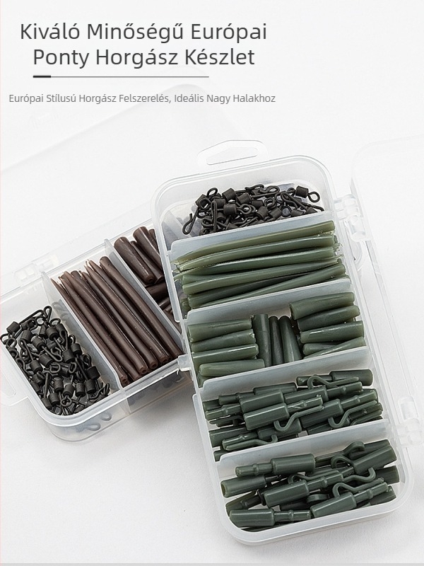 120 darabos európai pontyhorgász csoport fordított fenékhorgászati módszerrel horgászbot óriás vadhorgászbot úszó golyós tengeri horgászbot tengeri horgászfelszerelések doboza