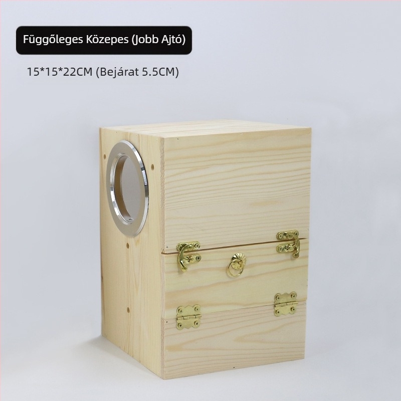 Akril Papagáj Tenyészdoboz, Átlátszó Tenyészdoboz, Madárfészek Tömör Fa, Madárfészek, Papagájfészek, Madárház, Tojásrakás