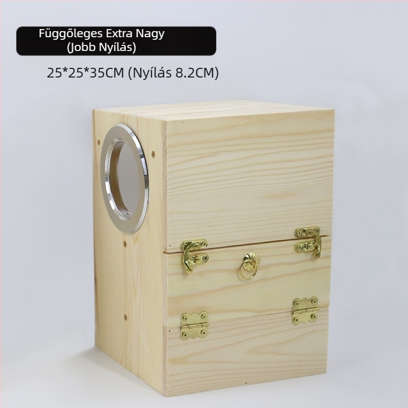 Akril Papagáj Tenyészdoboz, Átlátszó Tenyészdoboz, Madárfészek Tömör Fa, Madárfészek, Papagájfészek, Madárház, Tojásrakás