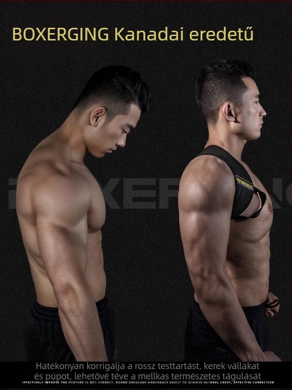BOXERG Fitness Mély Válltoló Kerek Váll Edzéskorrekciós Műtárgytoló Mellkas Nyitott Váll Egyenes Hát Segédöv