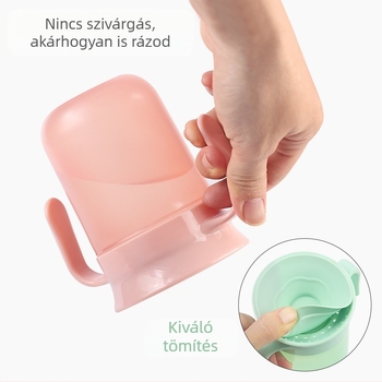 Baba ivópohár 360°-os baba gyerek ivópohár ivópohár baba fulladásgátló pohár fogantyúval