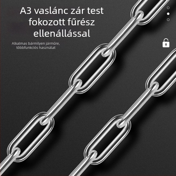 WEST BIKING kerékpárzár lopásgátló kulcszár hegyi kerékpár elektromos autó lánczár akkumulátoros autó lánczár