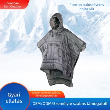 Cross-Border Spot köpenyes hálózsák 850 tavaszi, nyári, őszi és téli, négy évszakos kültéri kempingezéshez