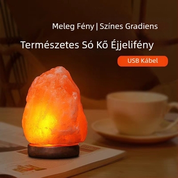Gyártó Nagykereskedelmi Ásványi Só Lámpa Himalájai Rózsasó Kreatív Éjszakai Fény Díszek Európai Lámpák Egészséges Szemvédelem