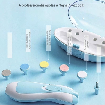 Manna újszülött baba körömcsiszoló baba körömvágó manikűrcsiszoló csendes csendes elektromos körömcsiszoló