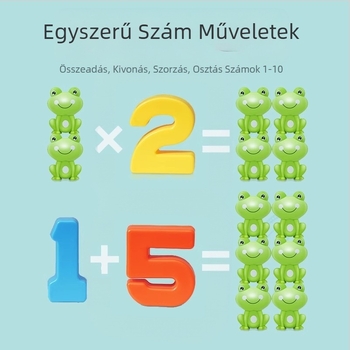 Gyermekek digitális béka egyensúly korai nevelési játék játék intelligencia fejlesztés baba kognitív logika gondolkodás tréning