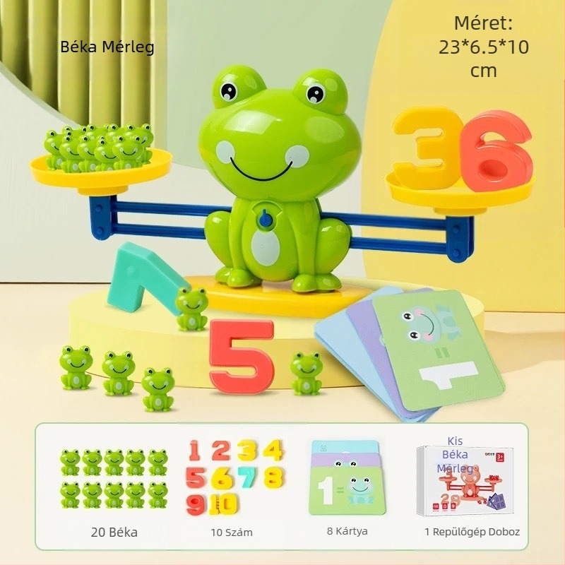 Gyermekek digitális béka egyensúly korai nevelési játék játék intelligencia fejlesztés baba kognitív logika gondolkodás tréning