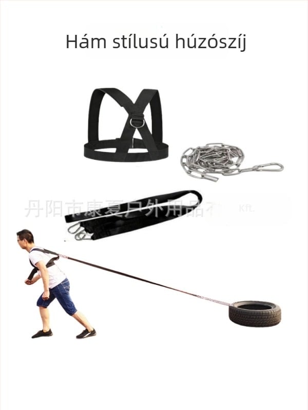 Szánkó atlétika toló-húzó terhelés robbanékony erőcsalád csúszásmentes szánkó szíj öv otthoni edzőfelszerelés