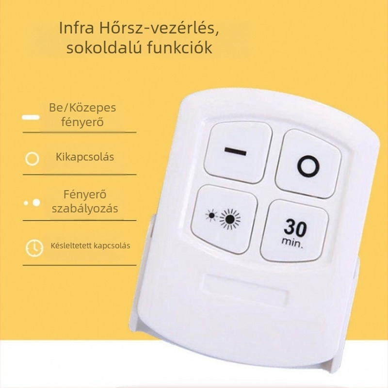 Gyári közvetlen COB vezeték nélküli távirányítós lámpa pat lámpa éjszakai fény fali szekrény lámpa mobiltelefon szemvédő lámpa otthoni