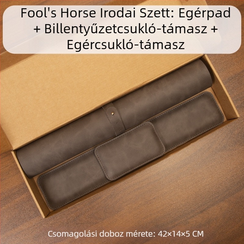 Őrült lómintás egérpad, egér csuklótámasz, billentyűzet kéztámasz, háromrészes készlet, bőr csuklótámasz, memóriahabos kéztámasz, csuklótámasz
