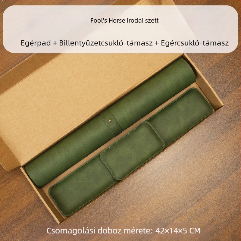 Őrült lómintás egérpad, egér csuklótámasz, billentyűzet kéztámasz, háromrészes készlet, bőr csuklótámasz, memóriahabos kéztámasz, csuklótámasz