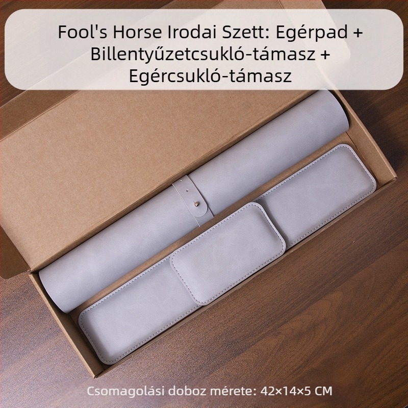 Őrült lómintás egérpad, egér csuklótámasz, billentyűzet kéztámasz, háromrészes készlet, bőr csuklótámasz, memóriahabos kéztámasz, csuklótámasz
