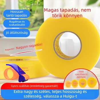 [Új termék] Átlátszó ragasztószalag Expressz csomagoló tömítőszalag Tömítőszalag Nagy tekercs széles ragasztószalag