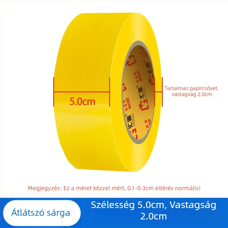 [Új termék] Átlátszó ragasztószalag Expressz csomagoló tömítőszalag Tömítőszalag Nagy tekercs széles ragasztószalag