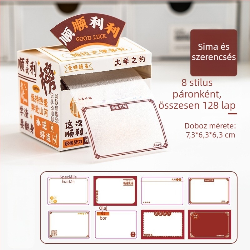 Kihúzható öntapadós jegyzetek, kreatív és mutatós rossz kérdésekre feltett kérdésekre való jegyzetpapír, speciális posztgraduális felvételi vizsgára teljesen öntapadós jegyzetmatricák középiskolás diákoknak