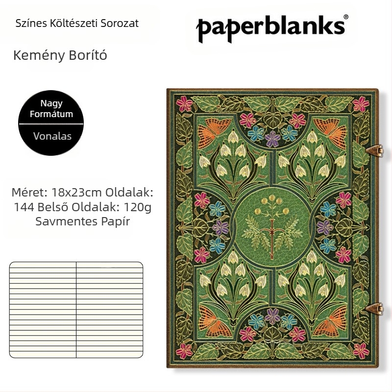 Színes költői jegyzetfüzet Mimosa szerelmes költészet jegyzettömb kreatív kis friss kézikönyv diák gyönyörű ajándék