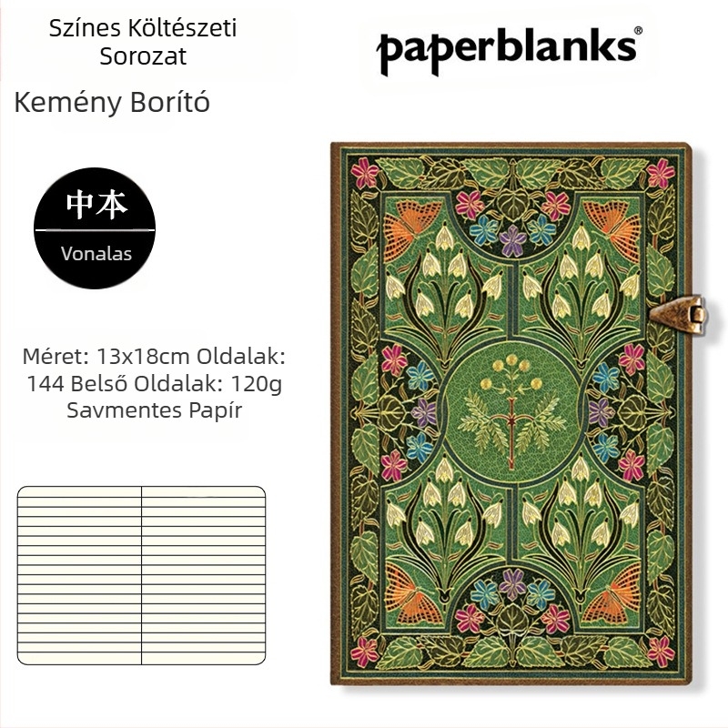 Színes költői jegyzetfüzet Mimosa szerelmes költészet jegyzettömb kreatív kis friss kézikönyv diák gyönyörű ajándék