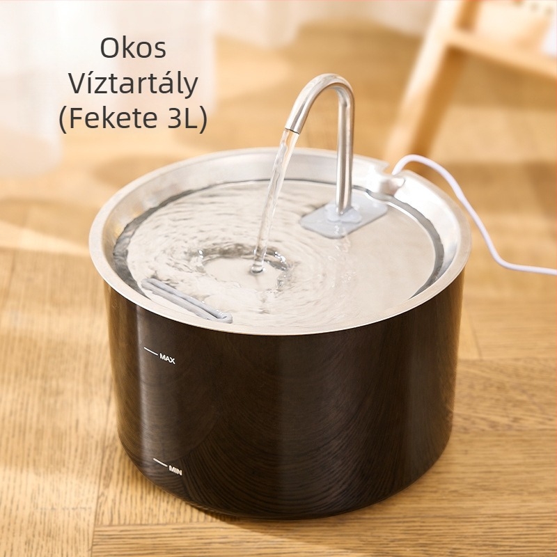 Macska automatikus vízadagoló mobil csendes keringető szűrővel kisállat kerámia itató Amazon határokon átnyúló nagykereskedelem