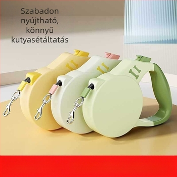 Láncos kiskutya chai kutyapóráz kutyapóráz kisállat behúzható automata corgi kutyasétáltató póráz kölyökkutya