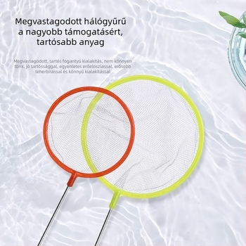 Halháló horgászat akvárium sűrű háló kis halászháló horgászat gyerekek halászháló táska aranyhal díszhalak betakarítás garnélarák halászháló táska