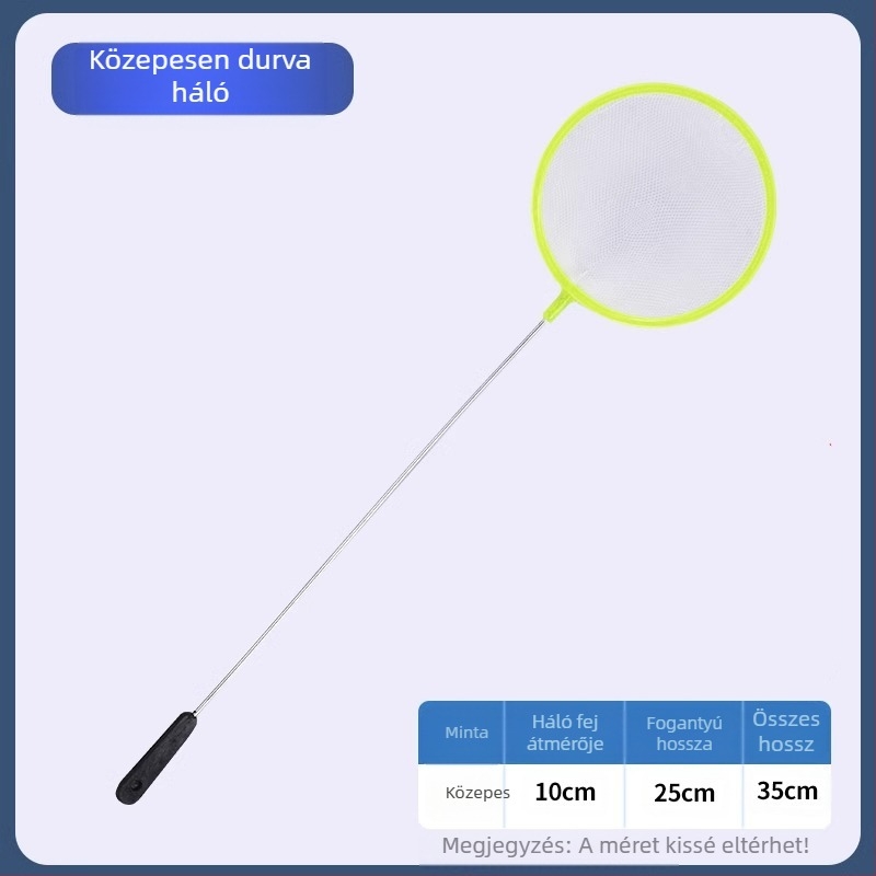 Halháló horgászat akvárium sűrű háló kis halászháló horgászat gyerekek halászháló táska aranyhal díszhalak betakarítás garnélarák halászháló táska