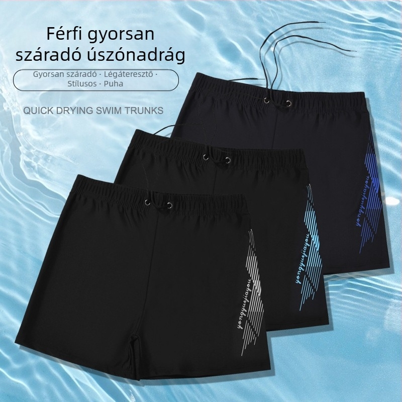 Férfi úszónadrágok, új, zavaró hatású, divatos, felnőtt úszónadrágok, plus size, laza, professzionális férfi úszónadrágok, strandra való, meleg vizes fürdőnadrágok