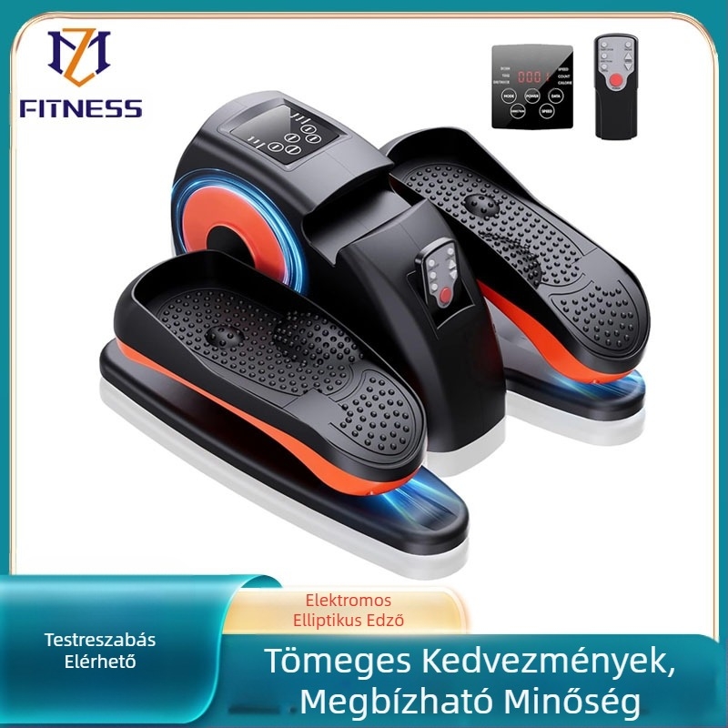 Ellipszis tréner, Idősek Rehabilitációs Gyaloglógépe, Fitneszfelszerelés, Csendes Otthoni Pedálgép, Lusta Fitnesz Ellipszis tréner