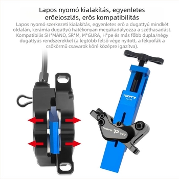 Toopre Mountain Bike Olajtárcsa Dugattyú Visszaállító Szerszám Országúti Kerékpár Féknyereg Hidraulikus Féknyereg Visszaállítás