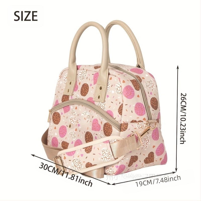 raktáron új, gyárilag közvetlen, határokon átnyúló bőr digitális nyomtatású szigetelt táska, anya-baba válltáska