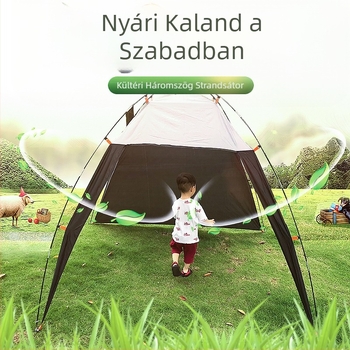 Strand sátor kültéri napernyő sátor ponyva kemping sátor horgászat összecsukható napvédelem strand sátor tengerparti határátlépés