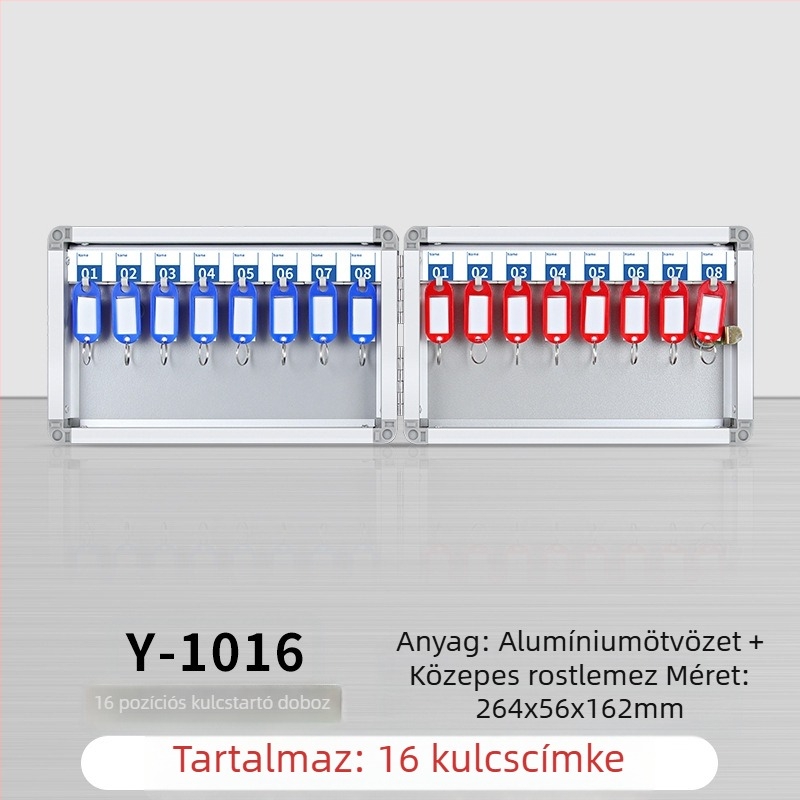 Kulcstartó doboz Falra szerelhető kezelődoboz Ingatlanügynökségi kulcsszekrény Kezelőszekrény Autókulcs-tároló doboz Falra szerelhető