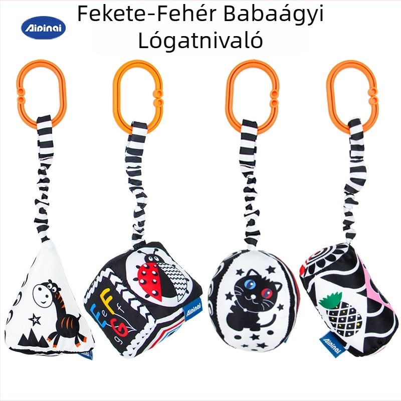 Aipinqi új geometrikus autós függőjátékok baba látás érzékszervi tréning ágy függő