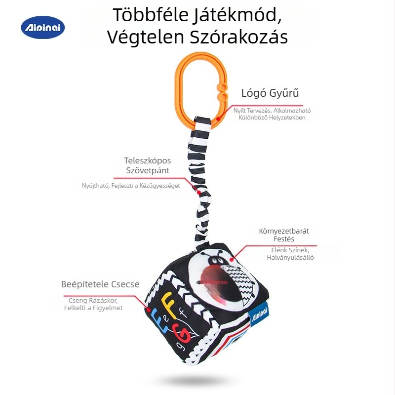 Aipinqi új geometrikus autós függőjátékok baba látás érzékszervi tréning ágy függő