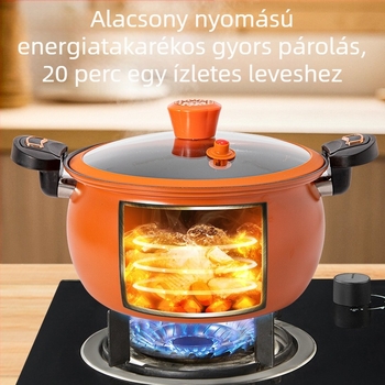 Chubby Dundun mikronyomású edény háztartási tapadásmentes leveses edény Chubby Dudu multifunkcionális kis indukciós tűzhely gáz univerzális pörköltfazék