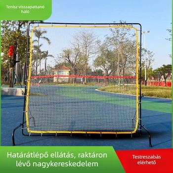 Tenisz edzőfal, nagy rugalmasságú, vastag visszapattanó háló, egyszeri adagolású, hordozható gyakorló tenisz blokkoló háló, professzionális edzőfelszerelés