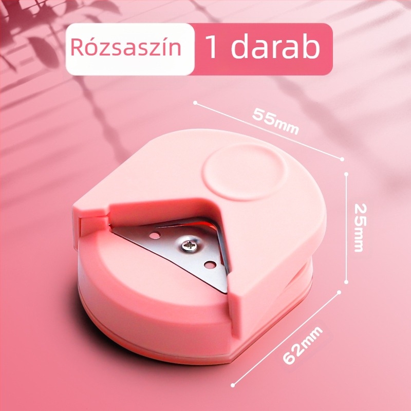 Lekerekített sarokvágó R4 lekerekített sarokvágó kis lekerekített vágó posztgraduális felvételi vizsgára letört, kivehető lapú íves fotó diy üdvözlőlap