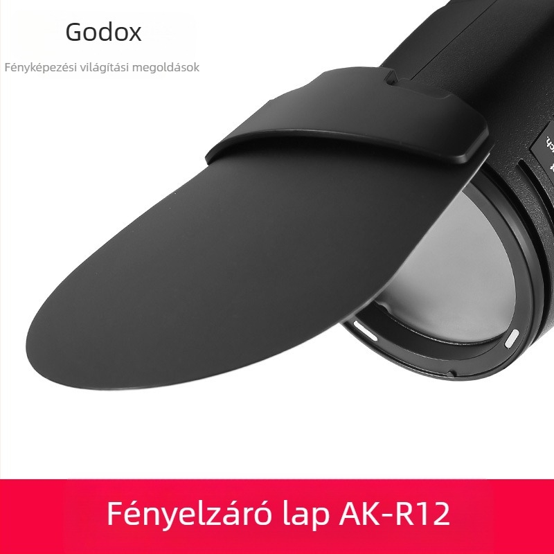 Shenniu S-R1 kerek lámpafej tartozék adapter gyűrűs tetejű vaku V1 AD200PRO fotózási kiegészítők AK-R1