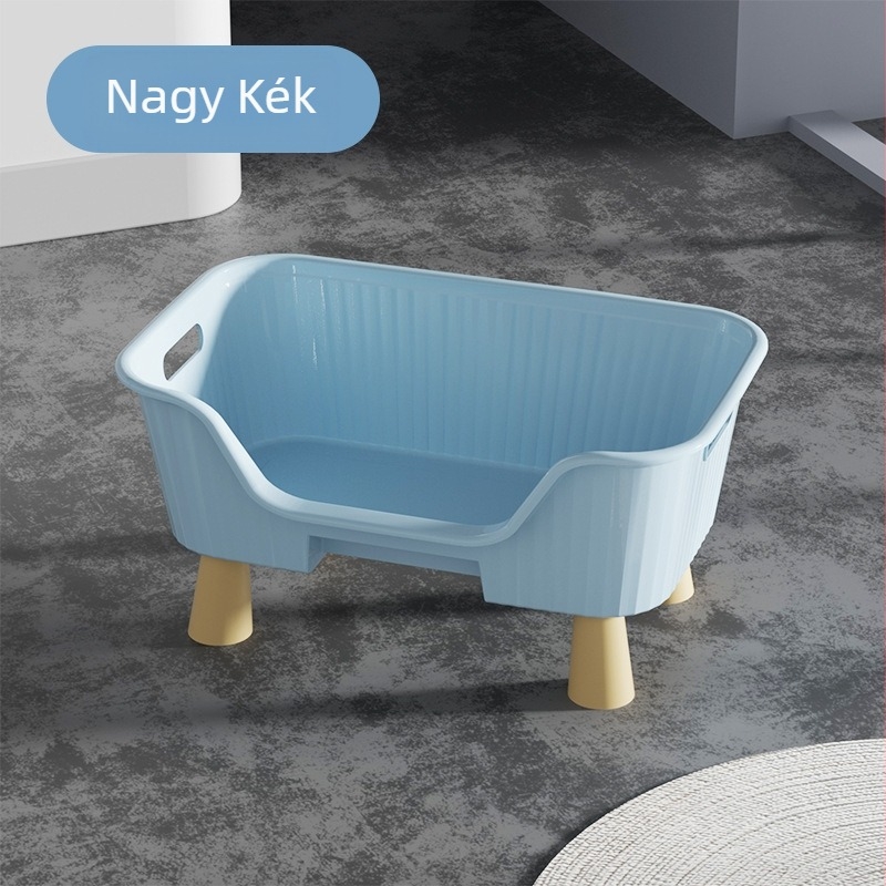 Macskaalom, félig zárt, extra nagy macskavécé, fröccsenésgátló betéttel, fiókos macskaalom, kiscica szagtalanító kakiláda