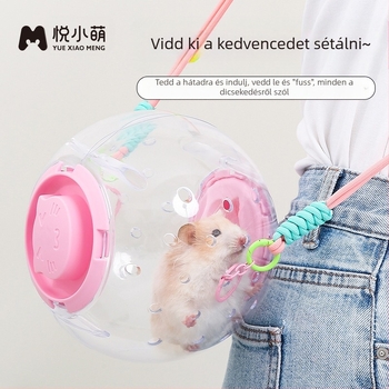 Yue Xiaomeng hörcsögketreces futólabda kettős célú aranymedve lopakodó játék kimenő pántos fészek túlméretezett luxusvilla