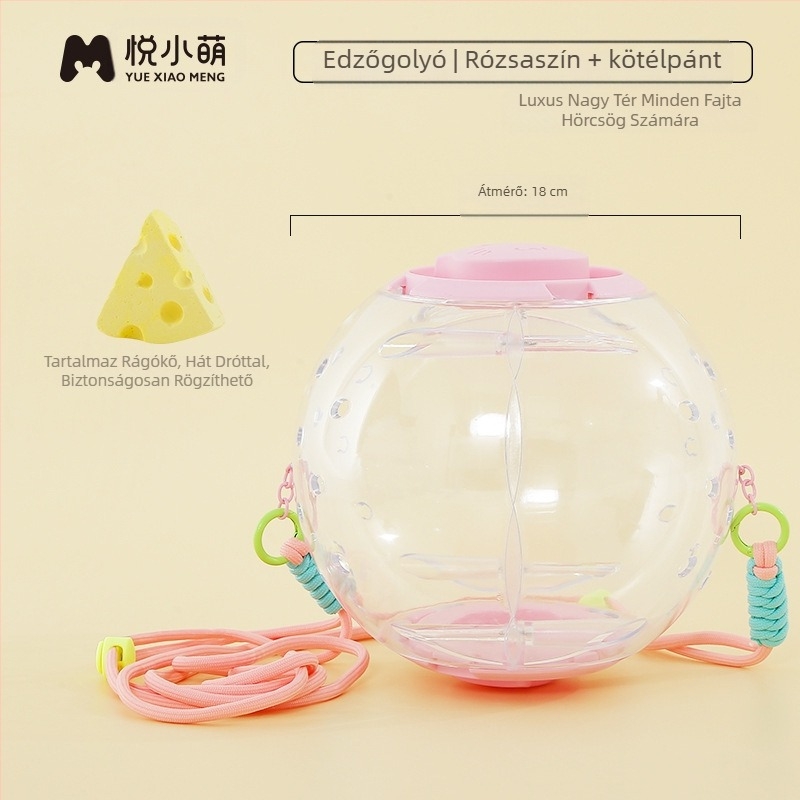 Yue Xiaomeng hörcsögketreces futólabda kettős célú aranymedve lopakodó játék kimenő pántos fészek túlméretezett luxusvilla