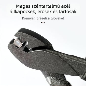 Horgászfelszerelés rézcső dupla rézcső horgászzsinór tartó burkolat krimpelőfogó horgász acélhuzal bilincs cső krimpelőfogó öltöny