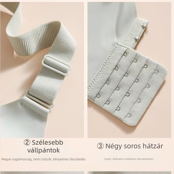 053 Eredeti Magas Textúrájú, Texturált Cup Noodles Alsónemű Női Háromdimenziós Formakosár Könnyen Összecsukható és Stabilizálható Melltartó