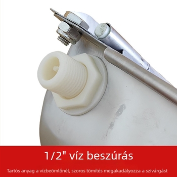 Teljesen automata rozsdamentes acél itatótál szarvasmarhák és juhok számára, úszó golyós ivókút állati ivókút sertés kutya ló szamár öszvér ivófelszerelés