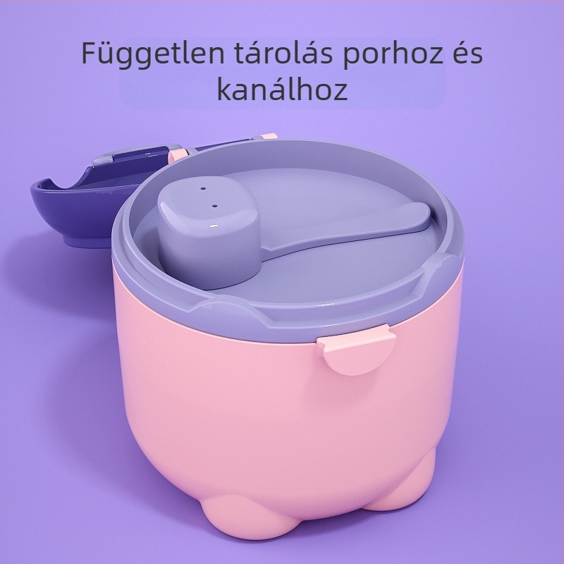 Babatejpor patron hordozható kimenő, lezárt, nedvességálló csomagolású patron tárolótartály kiegészítő rizstészta dobozos tejpor patron