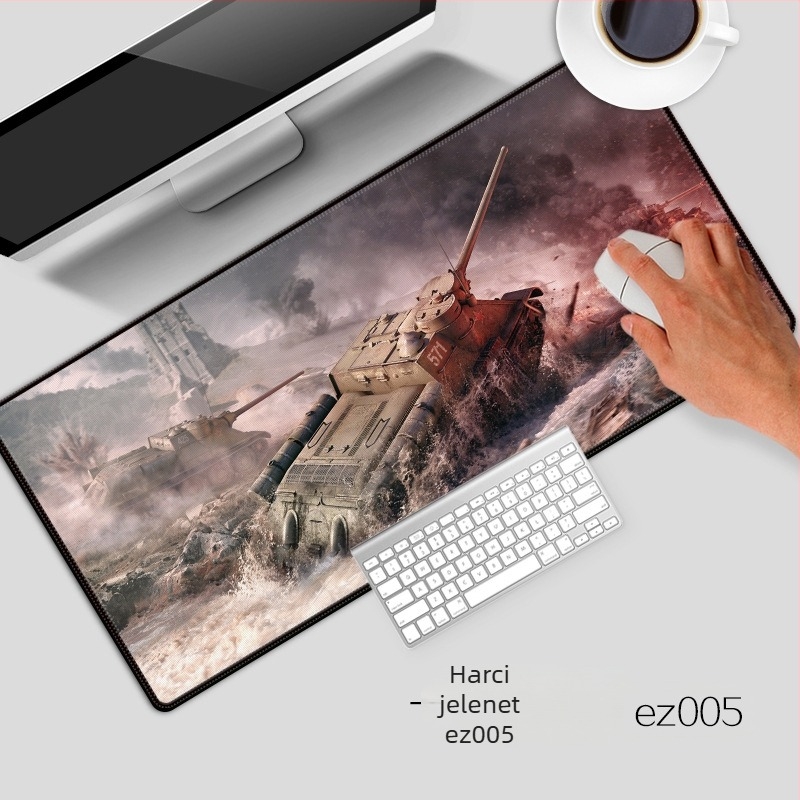 Játssz nagy gyári közvetlen egérpadot, megnövelt billentyűzetszőnyeg asztalszőnyeg Amazon export legkelendőbb egérpad