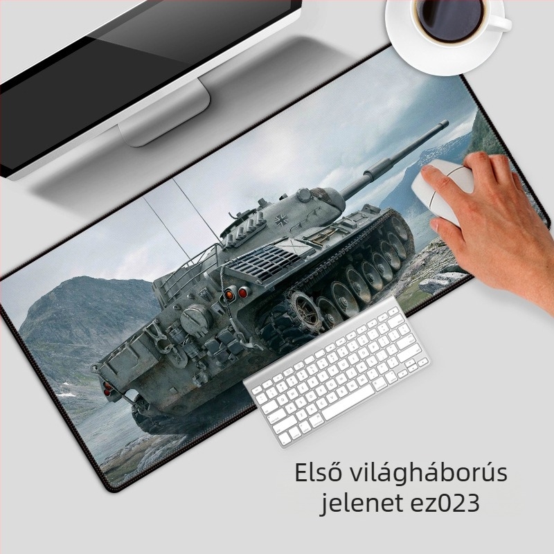 Játssz nagy gyári közvetlen egérpadot, megnövelt billentyűzetszőnyeg asztalszőnyeg Amazon export legkelendőbb egérpad