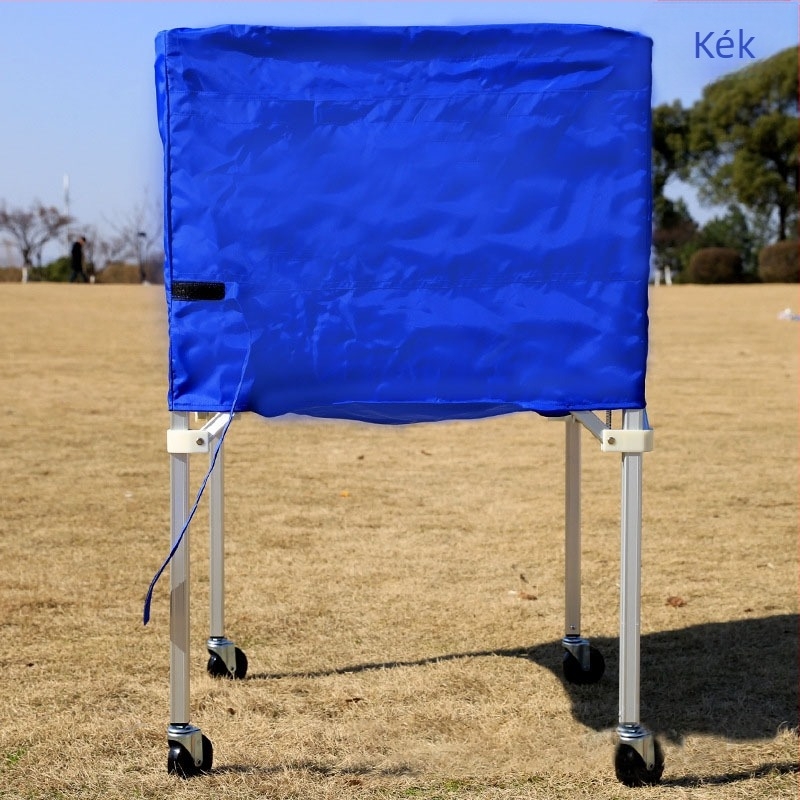 Labdakocsi kosárlabda kocsi mozgatható összecsukható hordozható labdatöltő keret óvoda röplabda foci tároló kosár kocsi